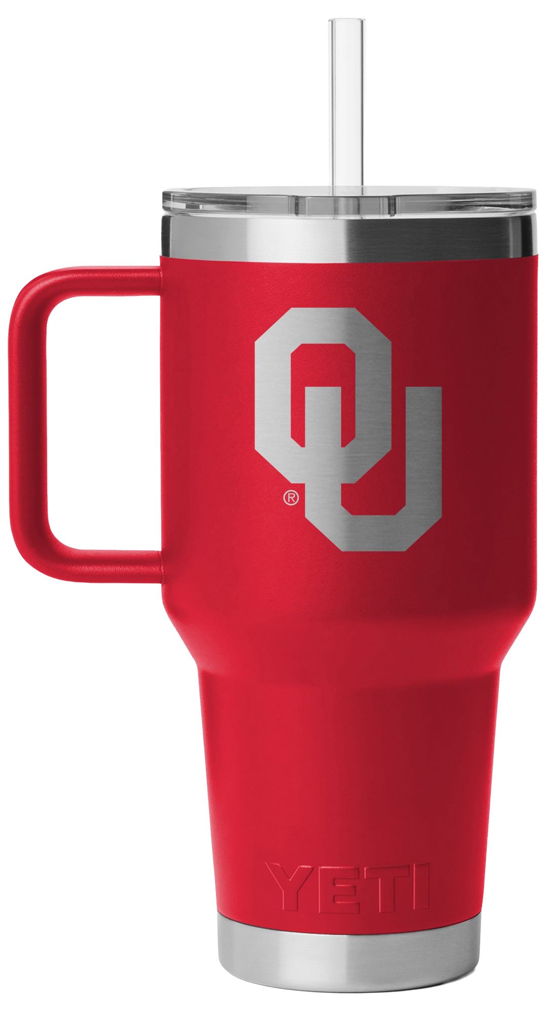 YETI Oklahoma Sooners 35 oz. Rambler Mug with Straw Lid