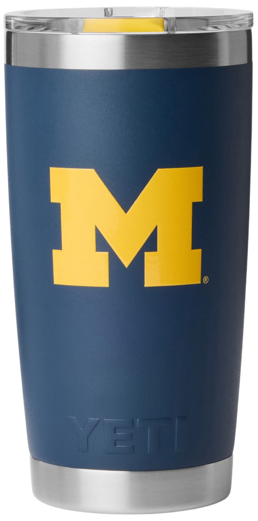 YETI Michigan Wolverines 20 oz. Rambler Tumbler Fandom