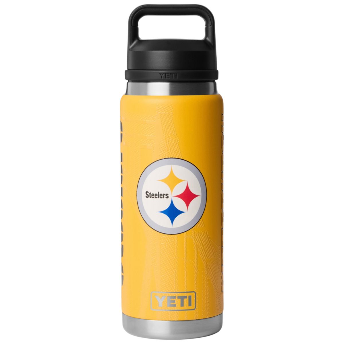 YETI Pittsburgh Steelers Fandom 26 oz. Rambler Bottle with Chug Cap