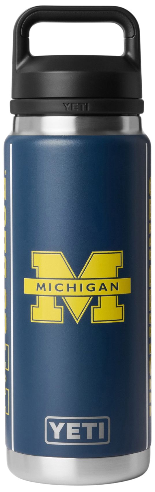YETI Michigan Wolverines Fandom 26 oz. Rambler Bottle with Chug Cap