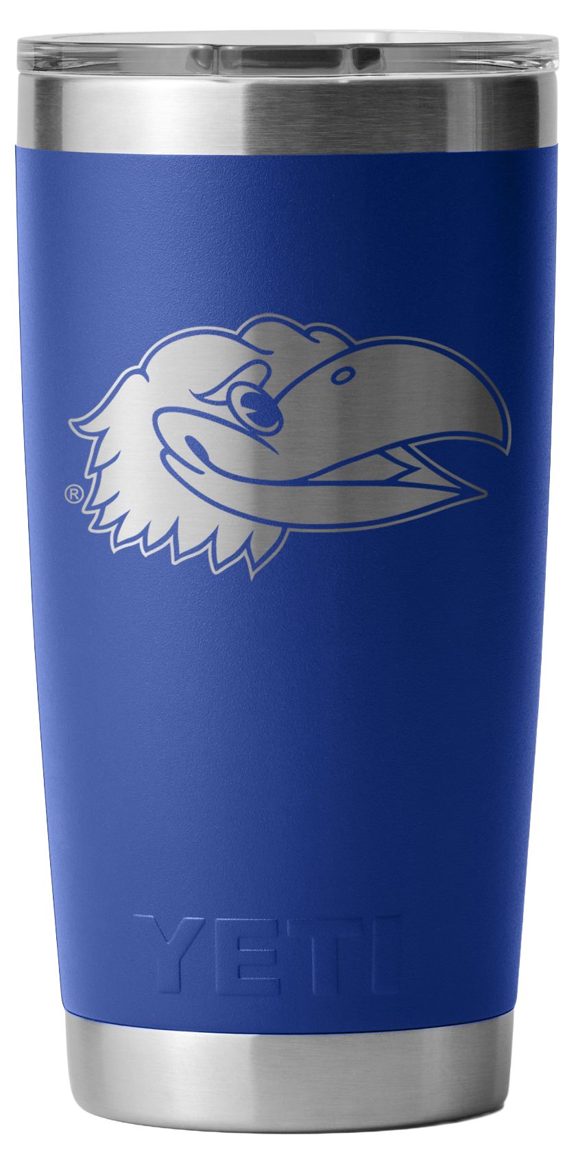 YETI Kansas Jayhawks Blue 20 oz. Rambler Tumbler