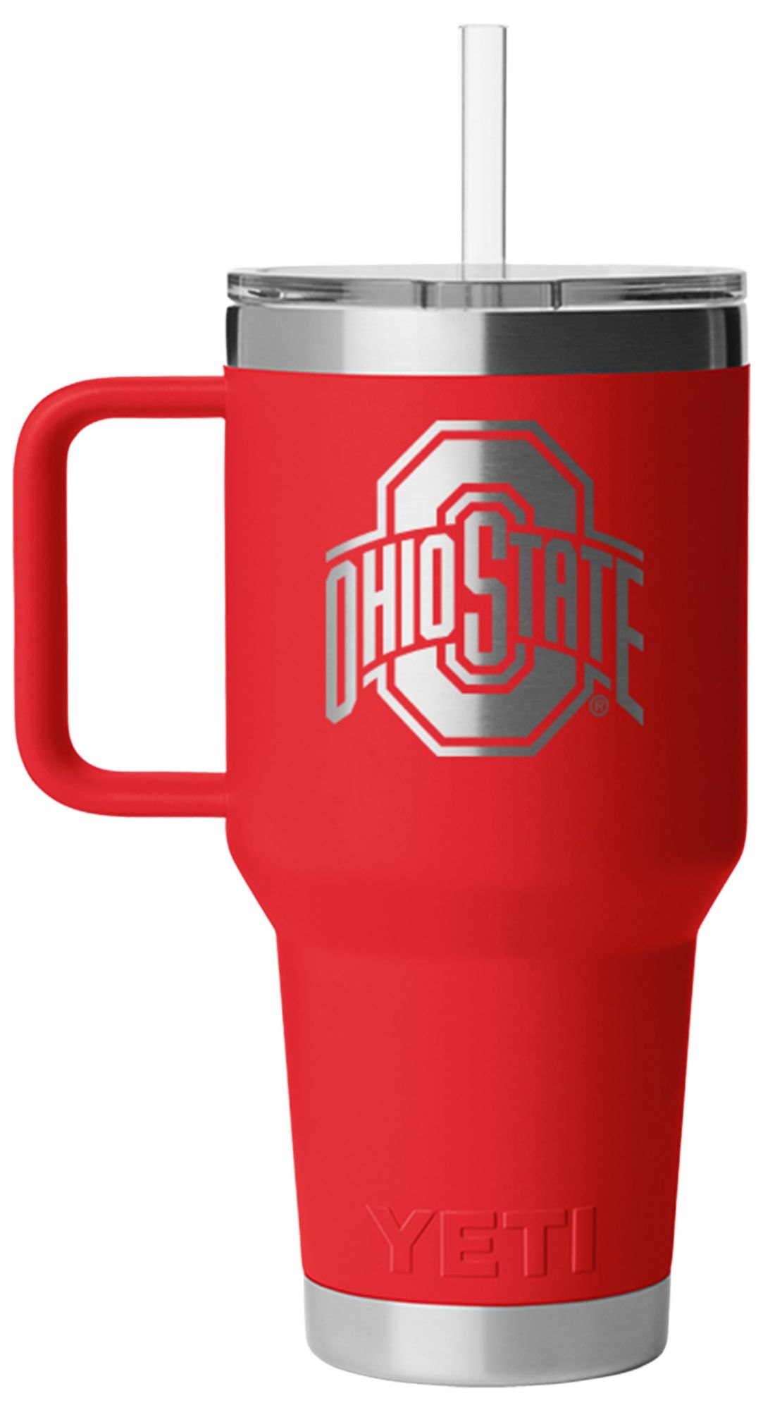 YETI Ohio State Buckeyes 35 oz. Rambler Mug with Straw Lid