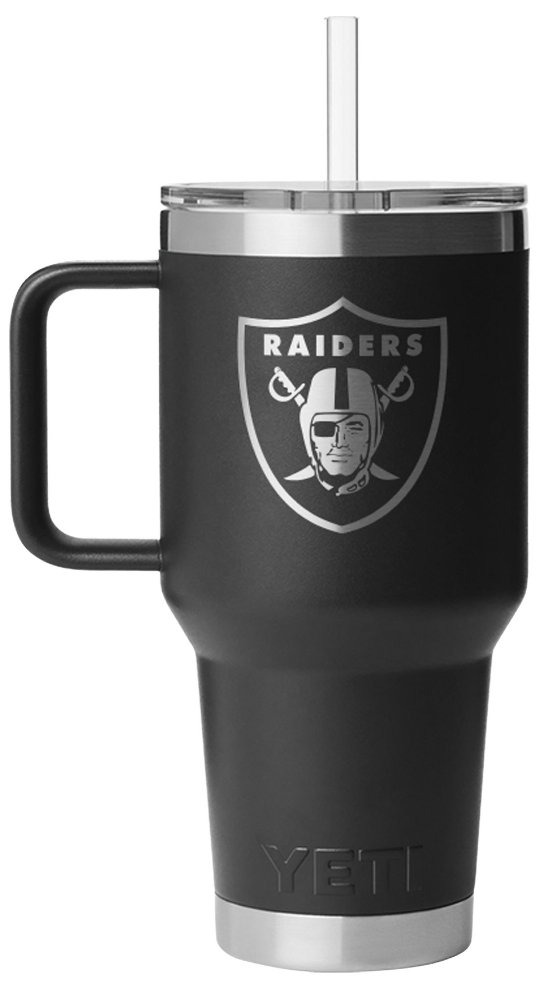 YETI Las Vegas Raiders 35 oz. Rambler Mug with Straw Lid