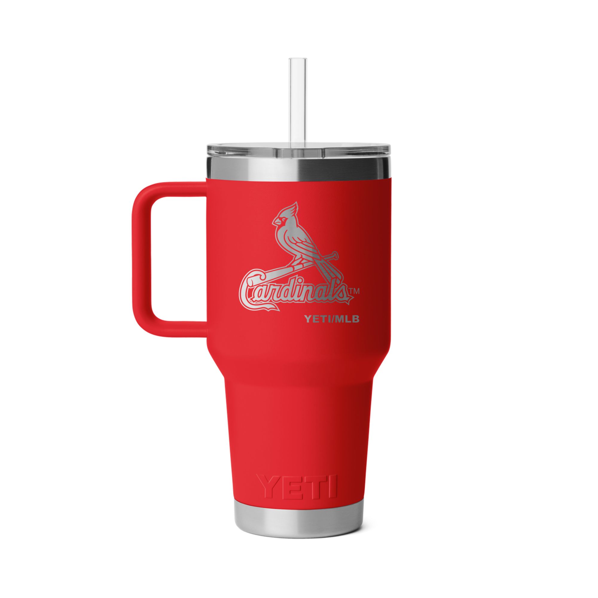 YETI St. Louis Cardinals 35 oz. Rambler Mug with Straw Lid