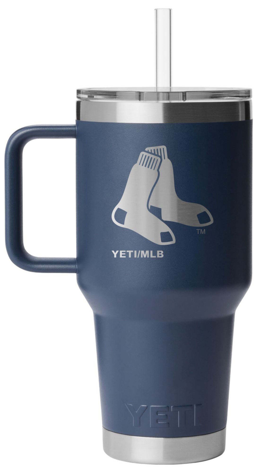 YETI Boston Red Sox 35 oz. Rambler Mug with Straw Lid