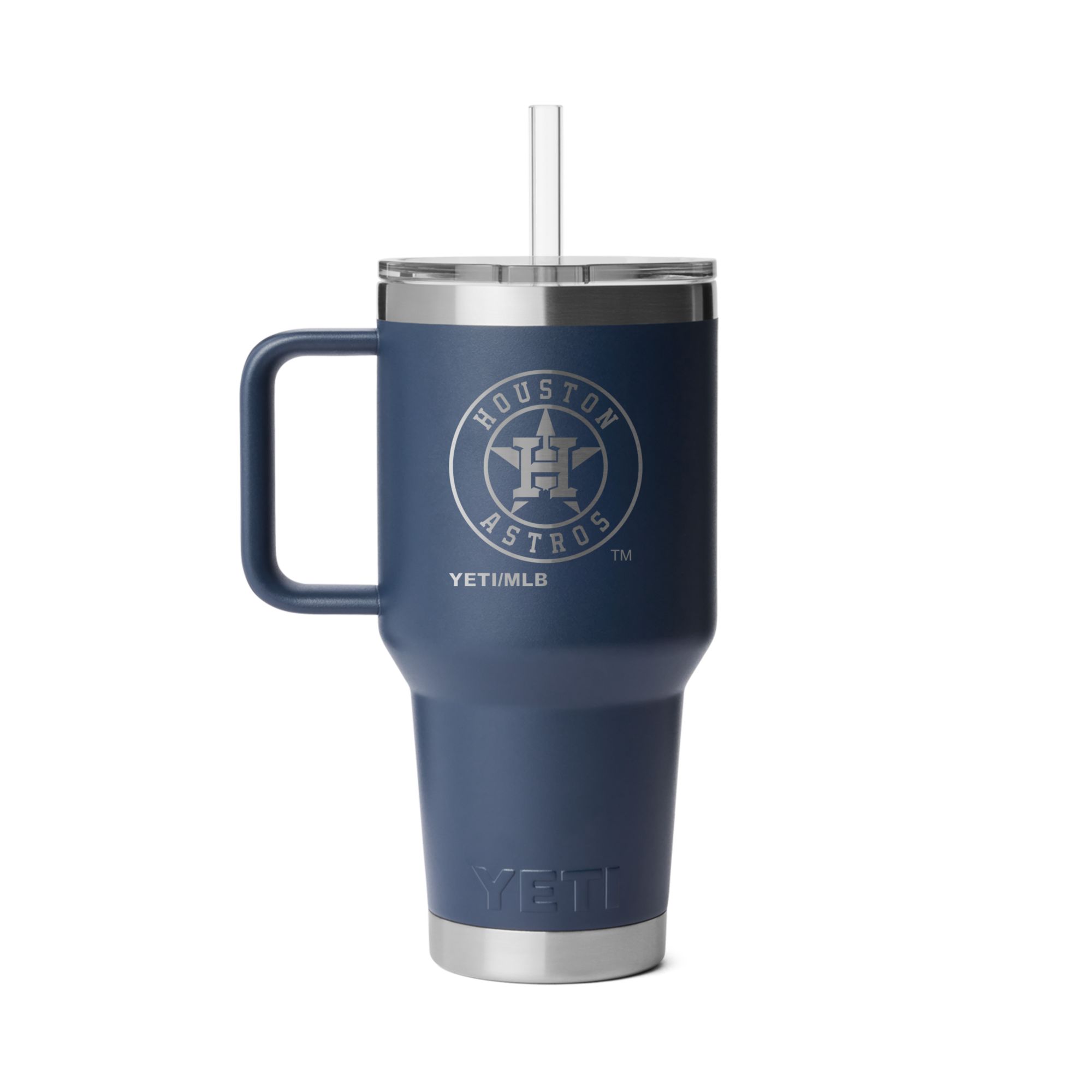 YETI Houston Astros 35 oz. Rambler Mug with Straw Lid