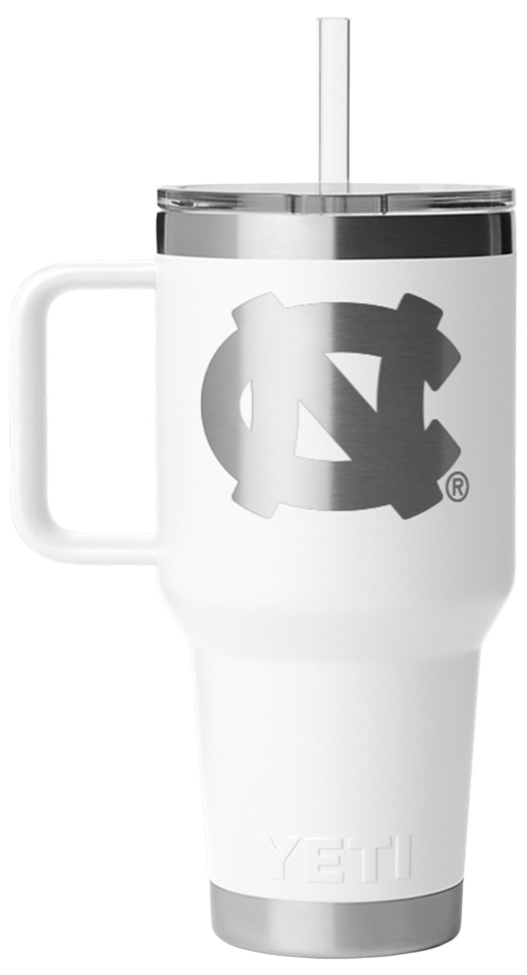 YETI North Carolina Tar Heels 35 oz. Rambler Mug with Straw Lid