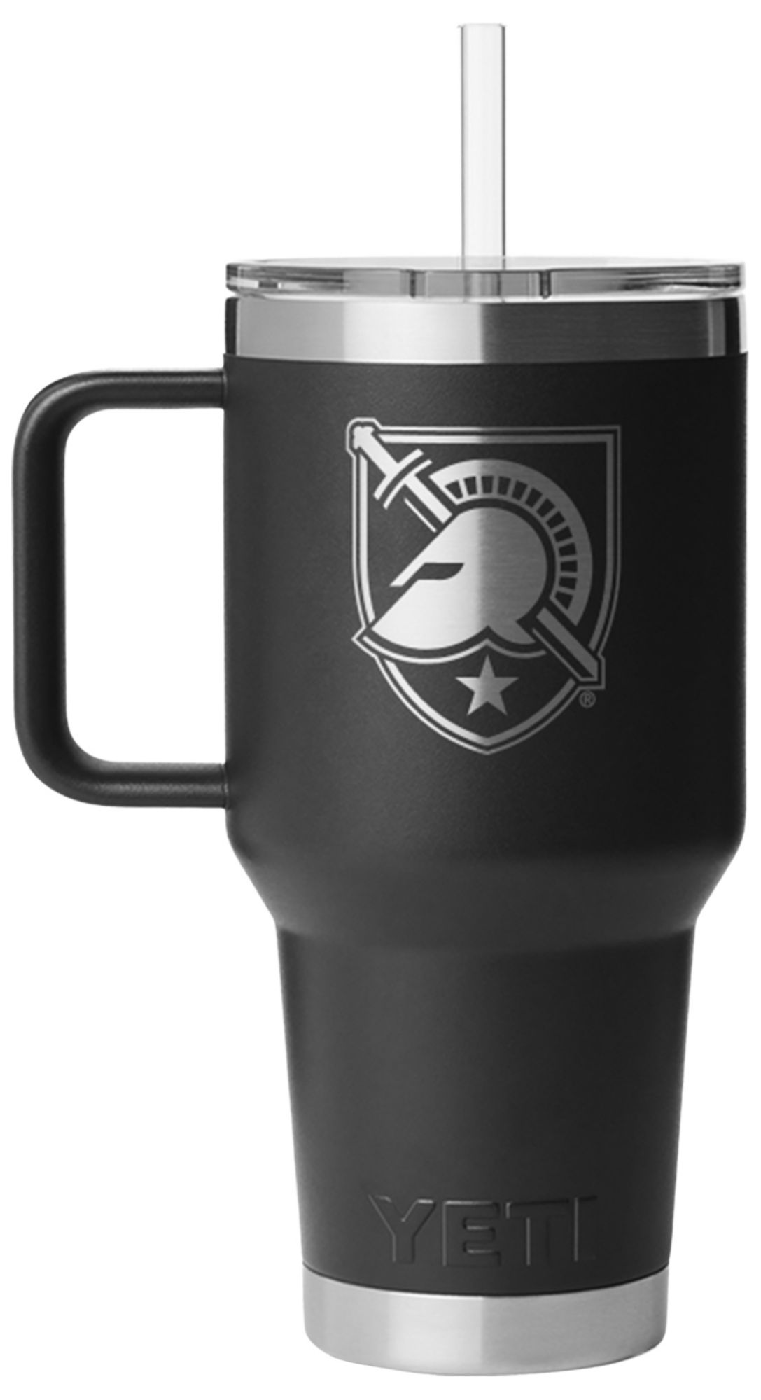 YETI Army Black Knights 35 oz. Rambler Mug with Straw Lid