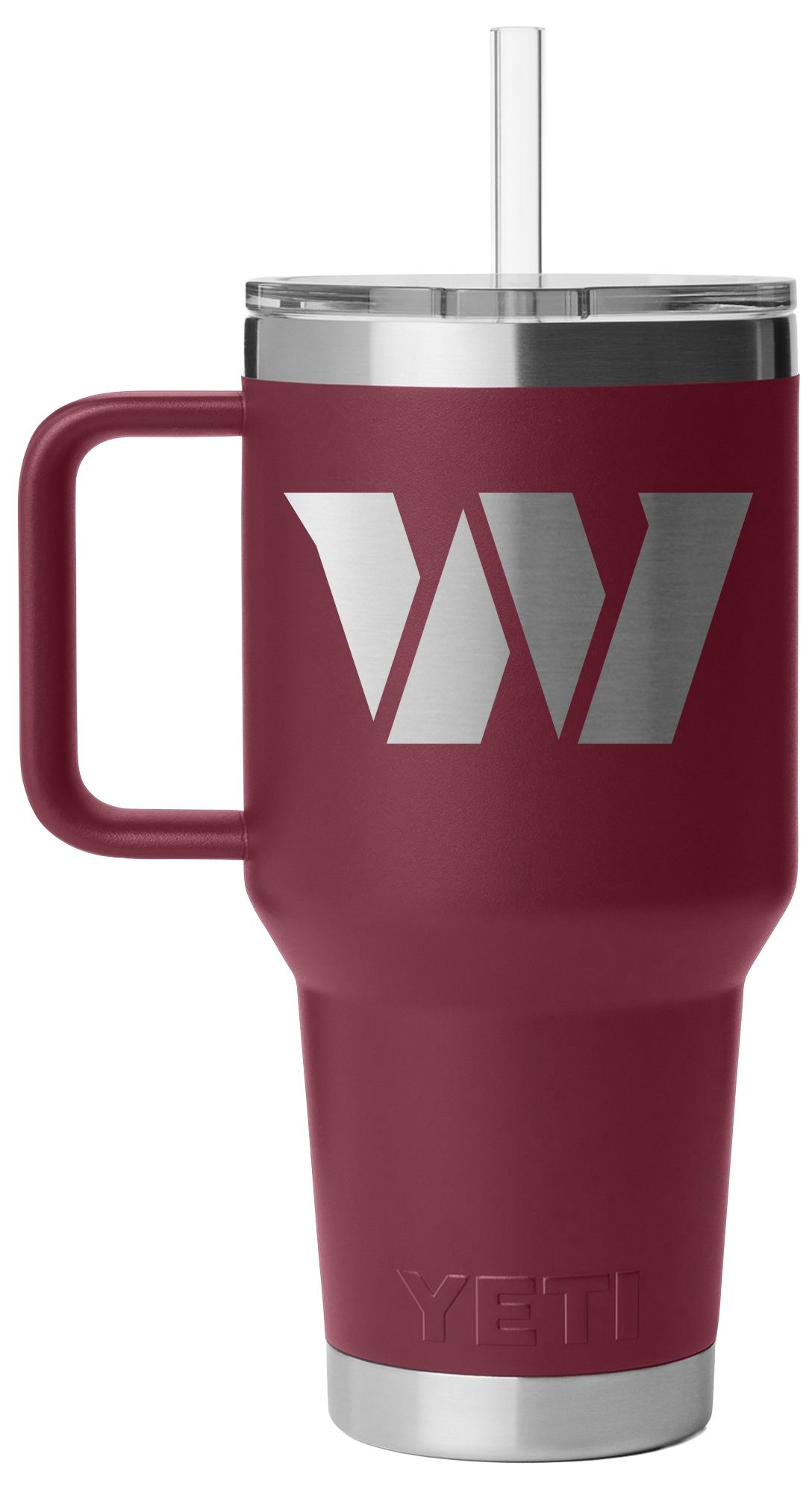 YETI Washington Commanders 35 oz. Rambler Mug with Straw Lid