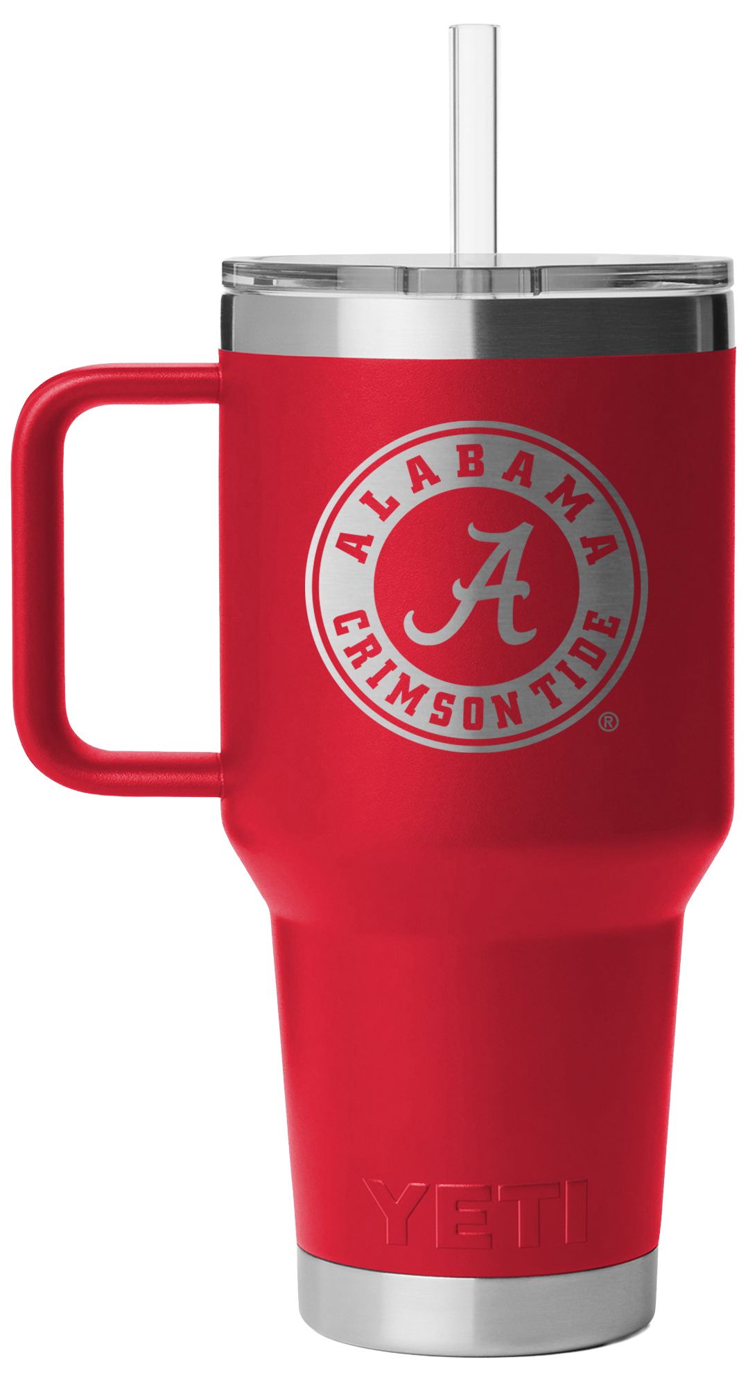 YETI Alabama Crimson Tide 35 oz. Rambler Mug with Straw Lid