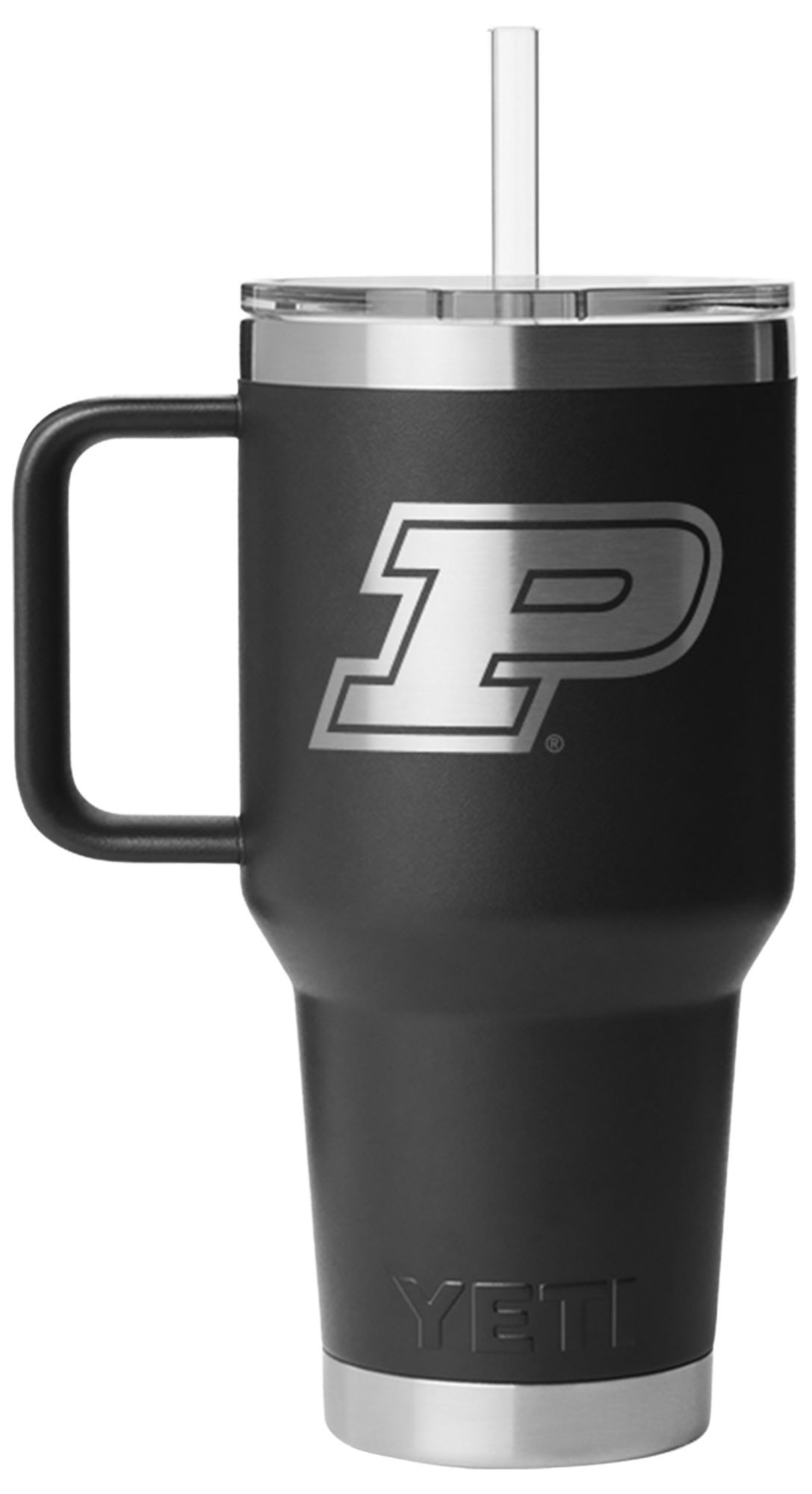 YETI Purdue Boilermakers 35 oz. Rambler Mug with Straw Lid