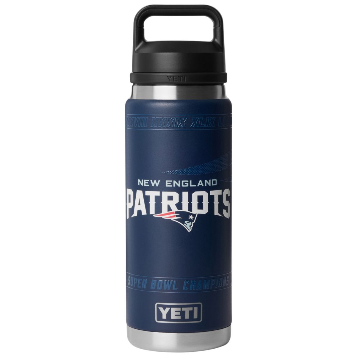 YETI New England Patriots Fandom 26 oz. Rambler Bottle with Chug Cap