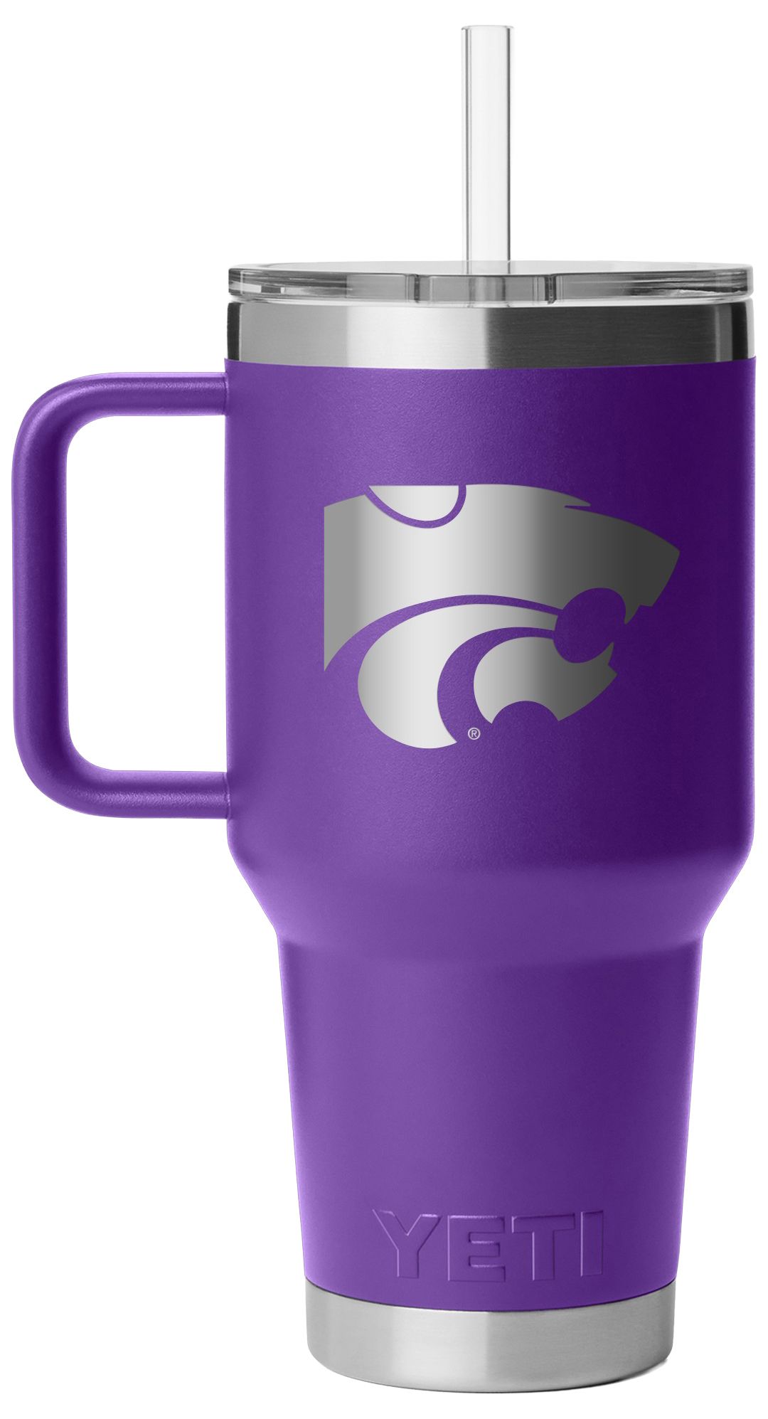 YETI Kansas State Wildcats 35 oz. Rambler Mug with Straw Lid