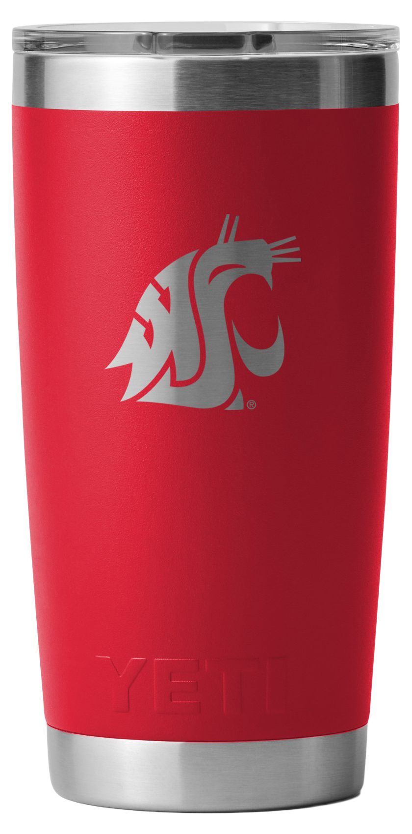 YETI Washington State Cougars Red 20 oz. Rambler Tumbler