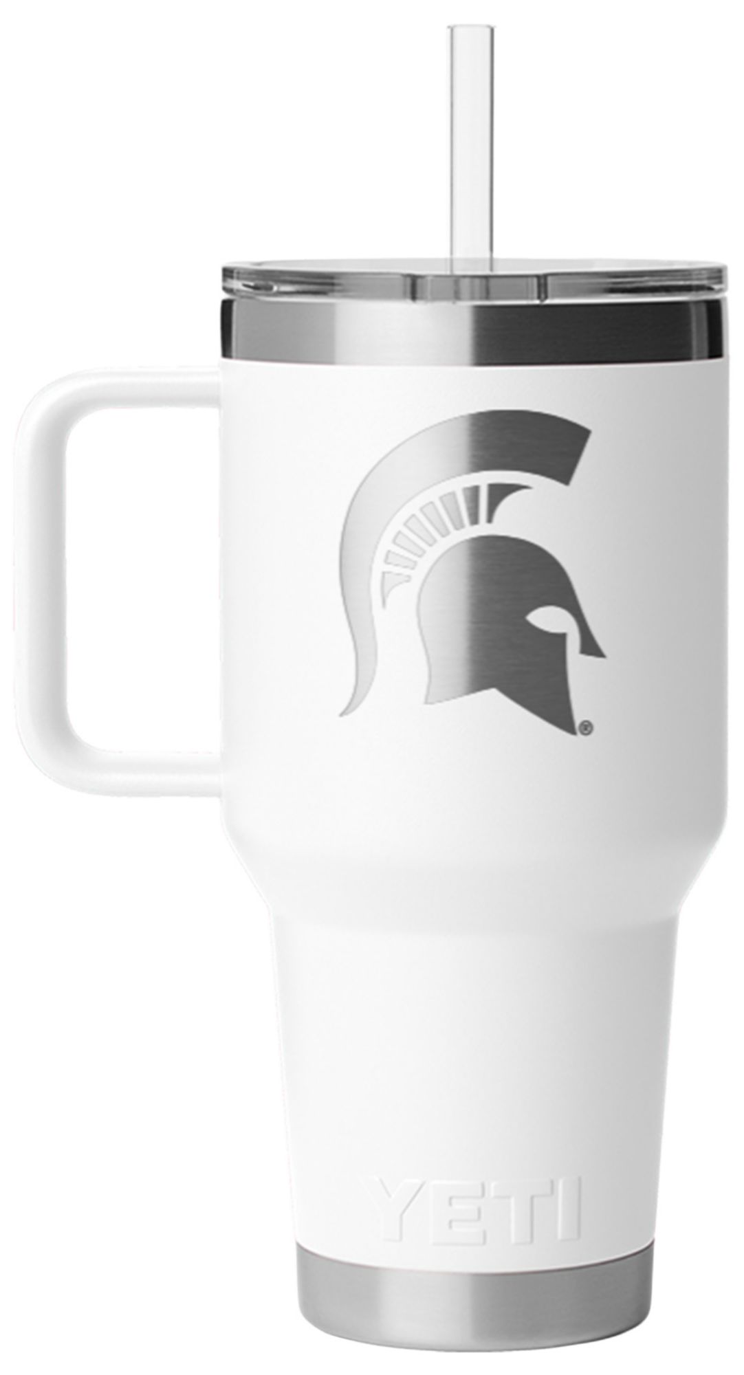 YETI Michigan State Spartans 35 oz. Rambler Mug with Straw Lid