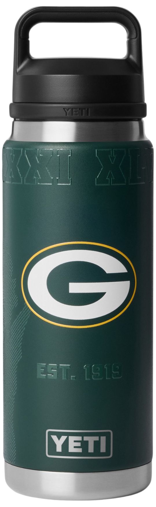 YETI Green Bay Packers Fandom 26 oz. Rambler Bottle with Chug Cap