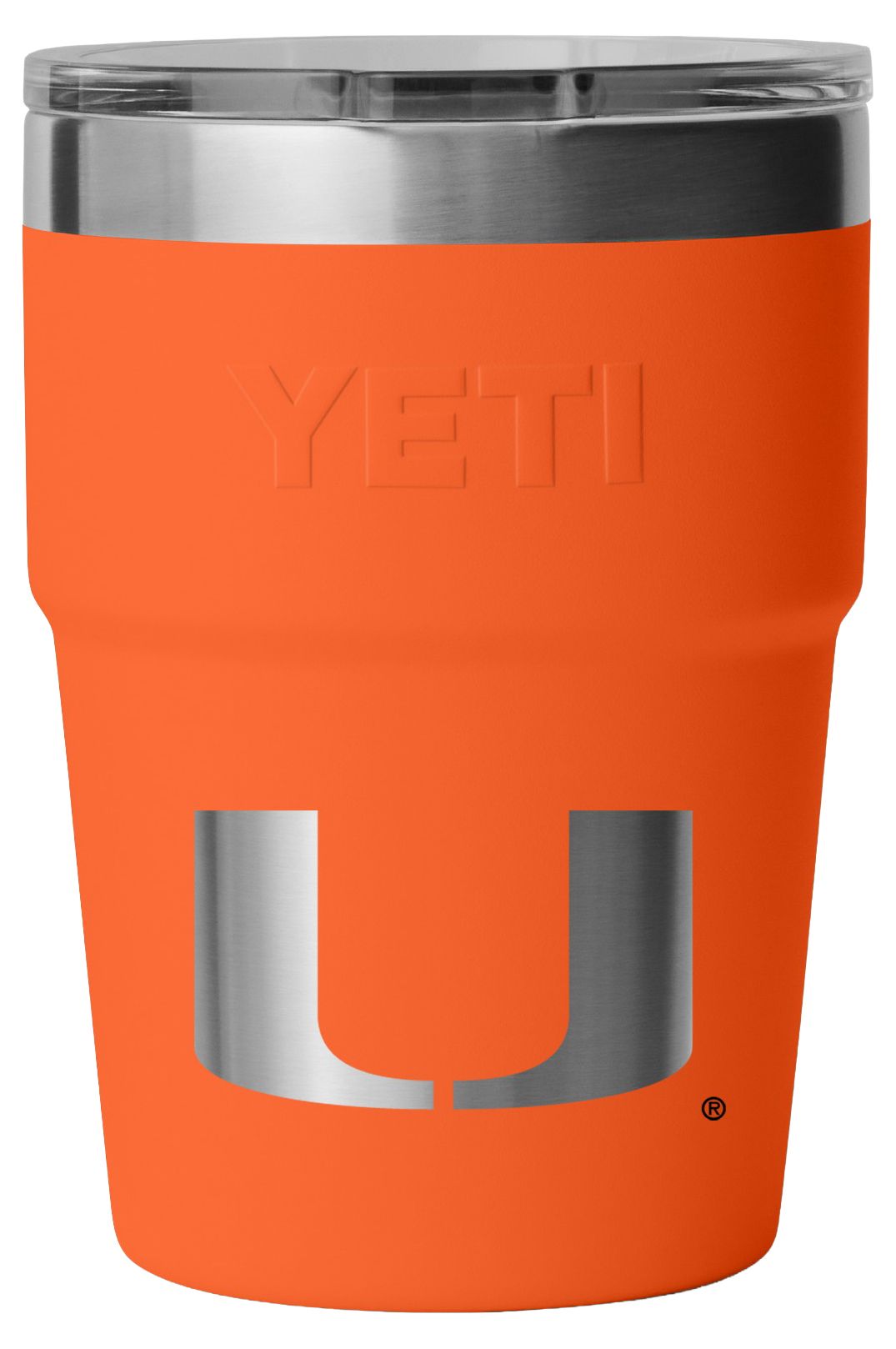 YETI Miami Hurricanes Orange 16 oz. Stackable Cup