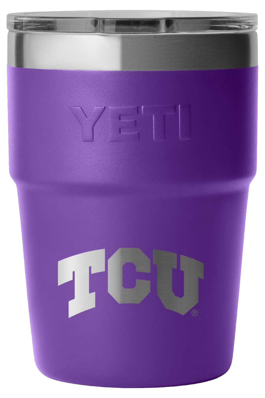 YETI TCU Horned Frogs Purple 16 oz. Stackable Cup
