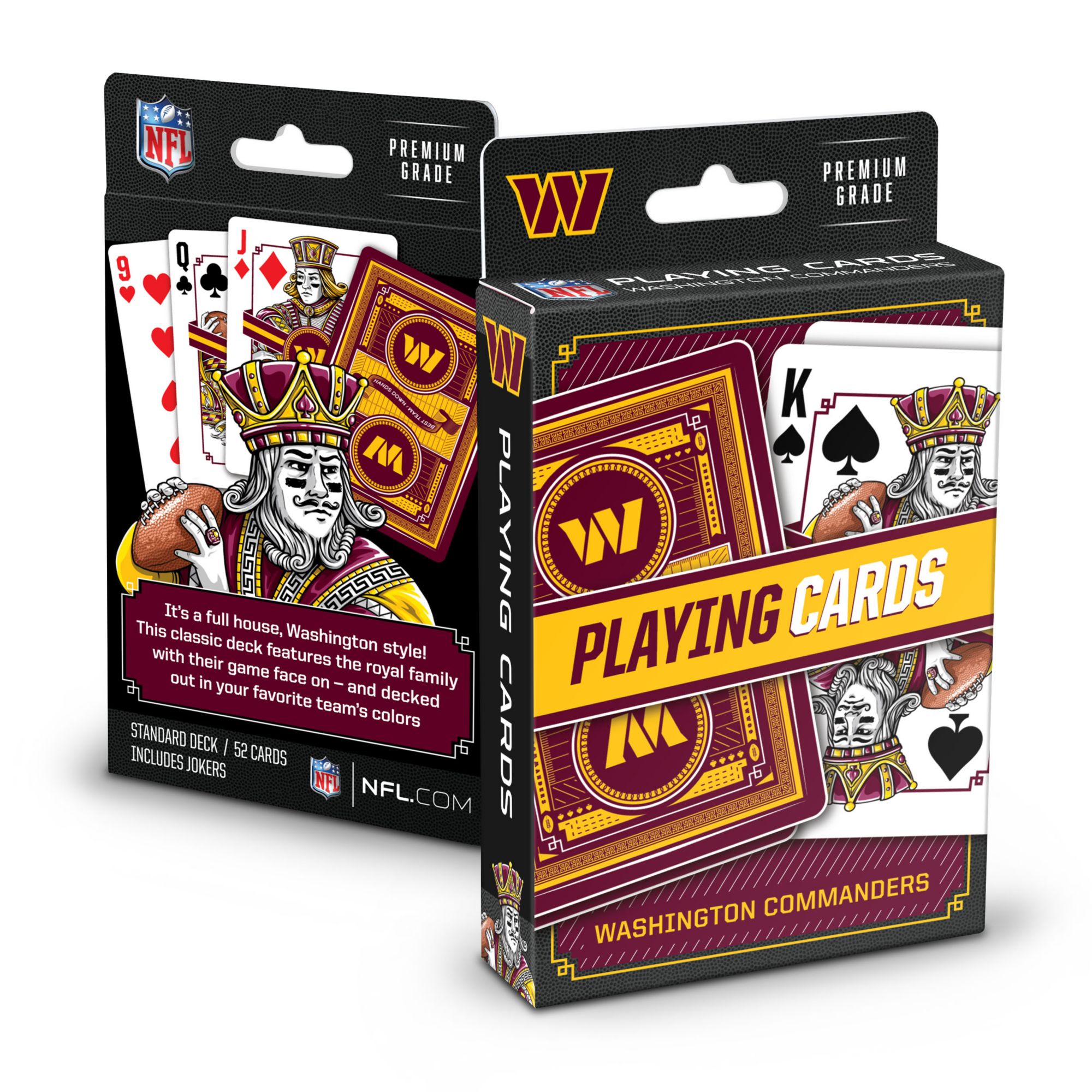 YouTheFan Washington Commanders Playing Cards