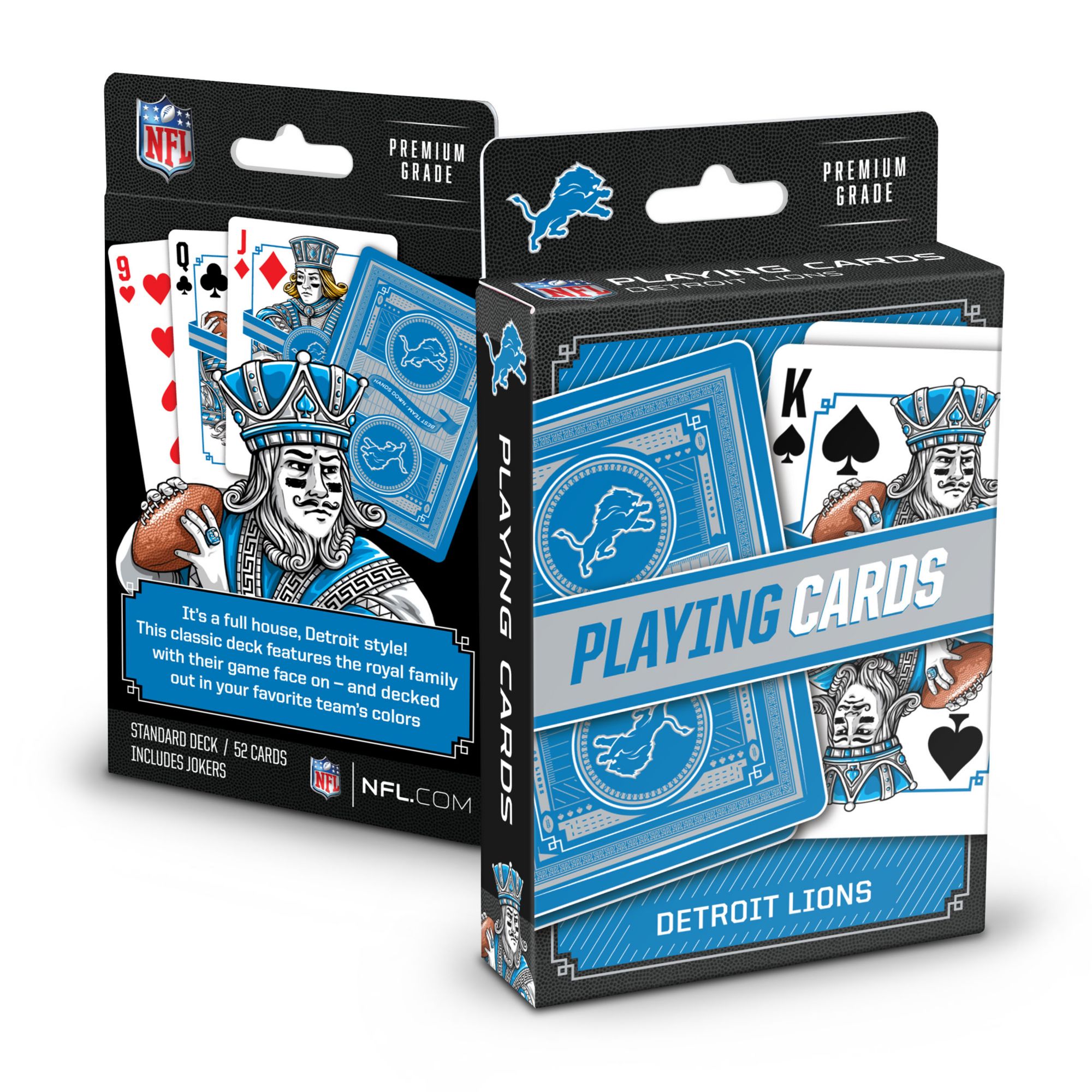 YouTheFan Detroit Lions Playing Cards