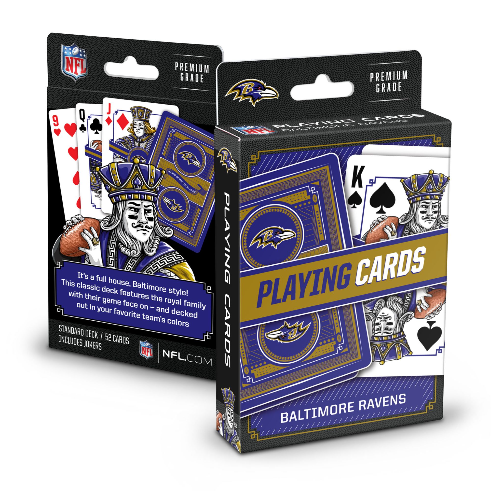 YouTheFan Baltimore Ravens Playing Cards