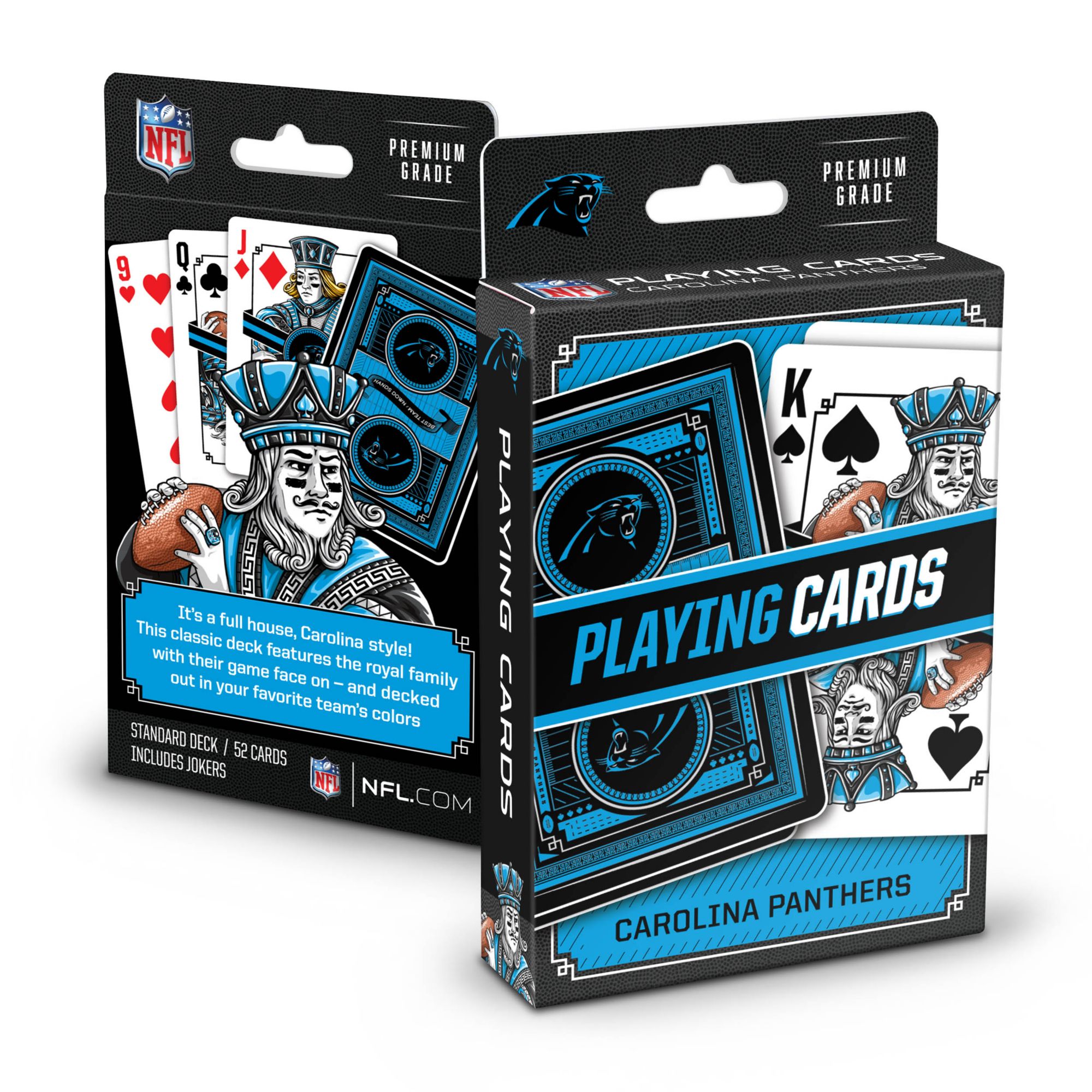 YouTheFan Carolina Panthers Playing Cards