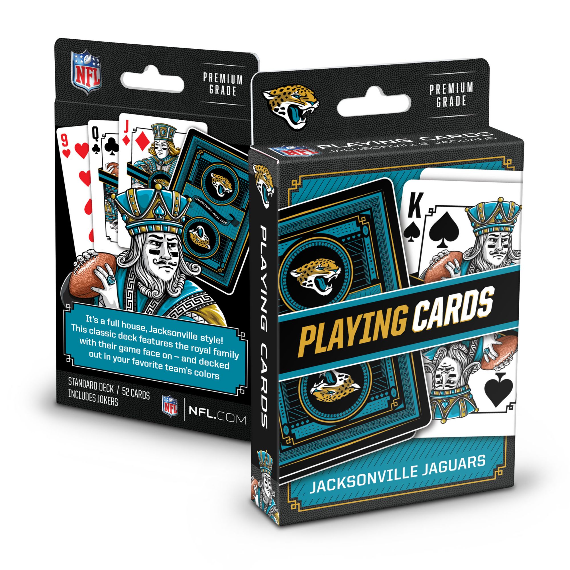 YouTheFan Jacksonville Jaguars Playing Cards