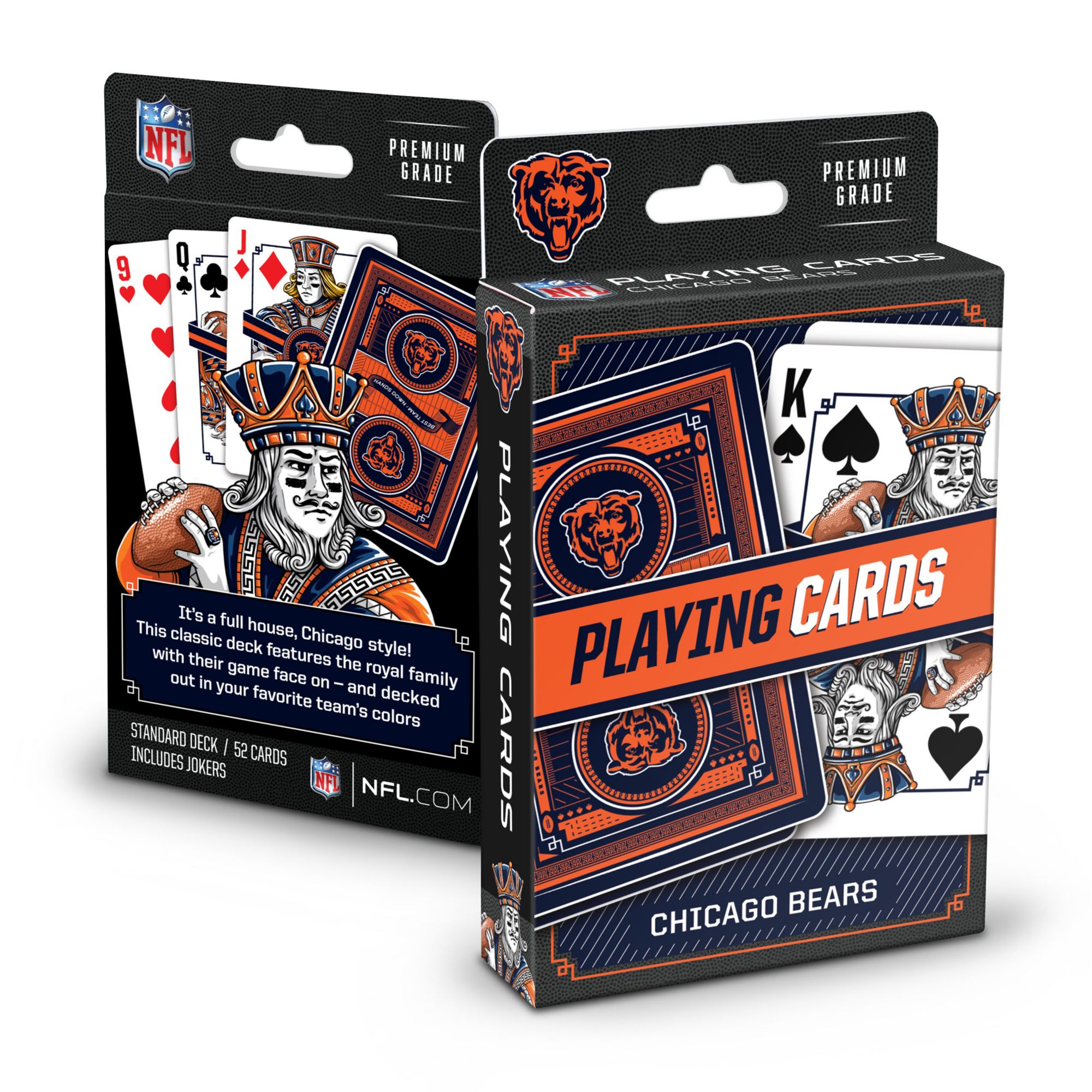 YouTheFan Chicago Bears Playing Cards
