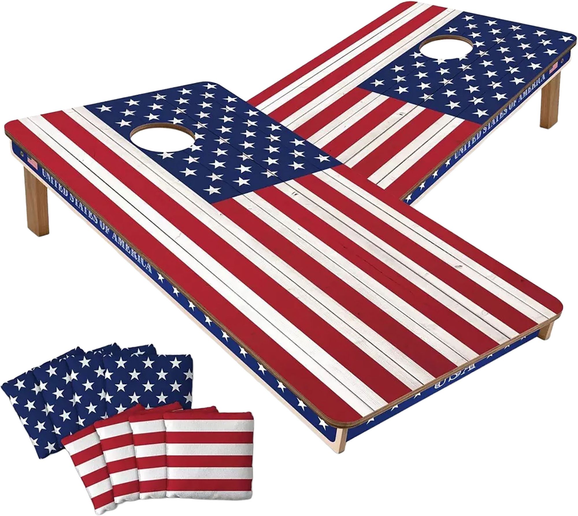 You The Fan USA Flag 2x4 Cornhole Board