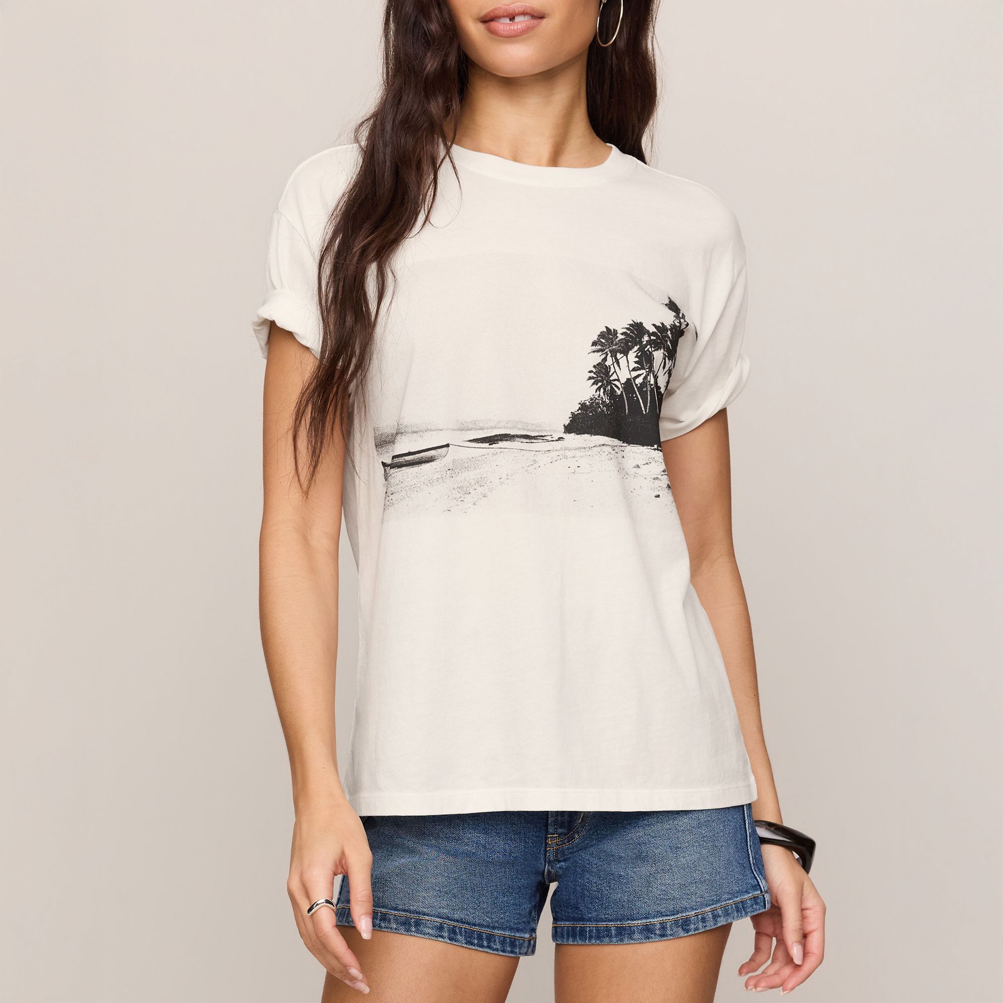 Z Supply Women's La Playa Boyfriend Tee
