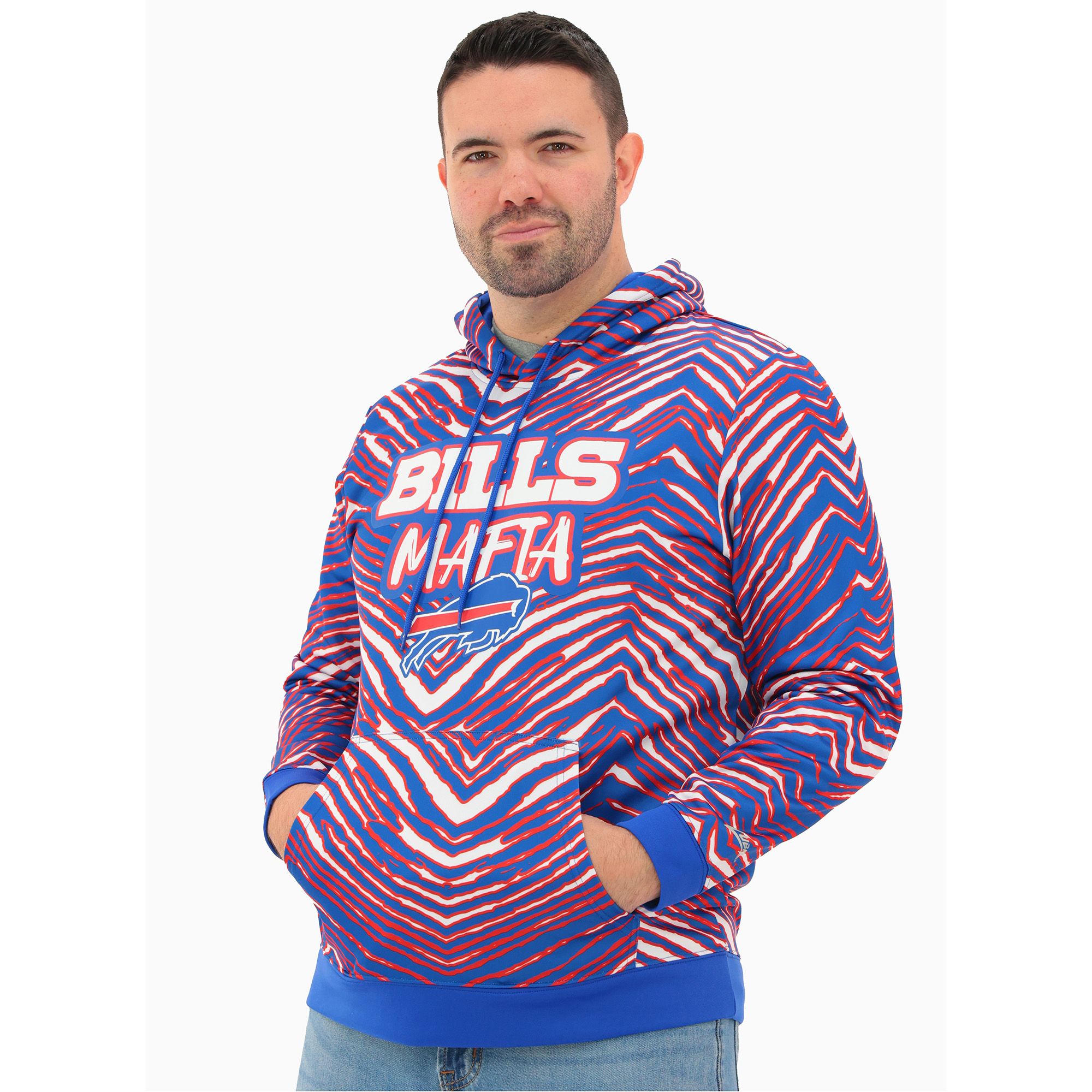 Zubaz Men's Buffalo Bills Mafia Hoodie