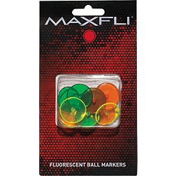 Maxfli Fluorescent Ball Markers – 12-Pack