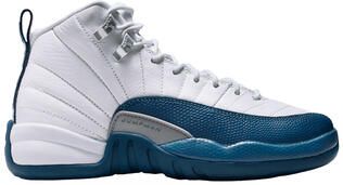 Grade School Air Jordan 12 Retro 'French Blue and White'