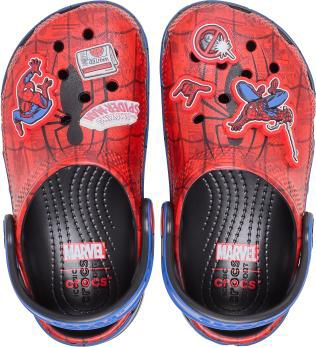Toddler Crocs Classic Clogs 'Spiderman'