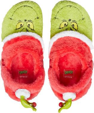 Adult Crocs Classic Lined Clog 'The Grinch'