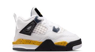 Toddler Air Jordan 4 Retro Rare Air 'Tour Yellow'