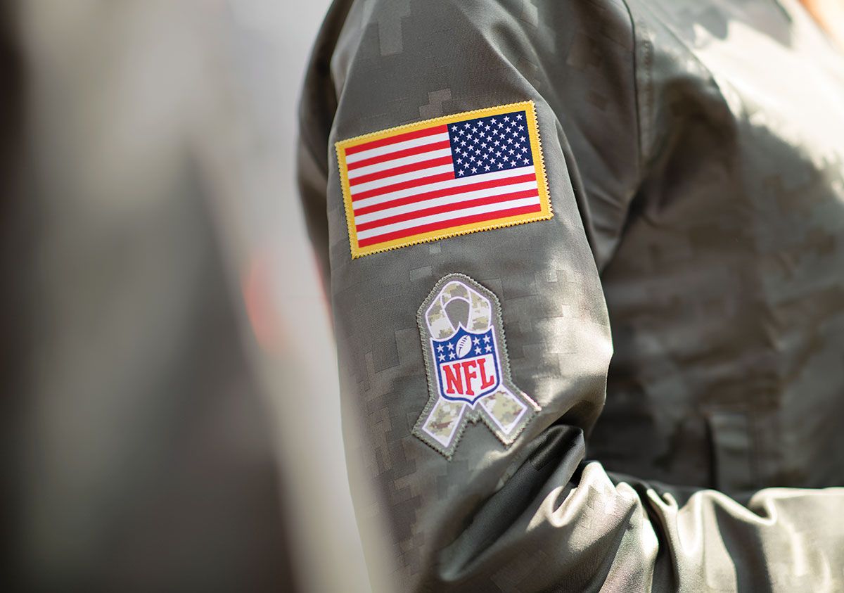 nfl veterans day apparel