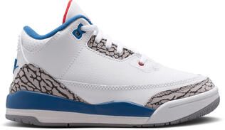 Preschool Air Jordan 3 Retro 'True Blue'