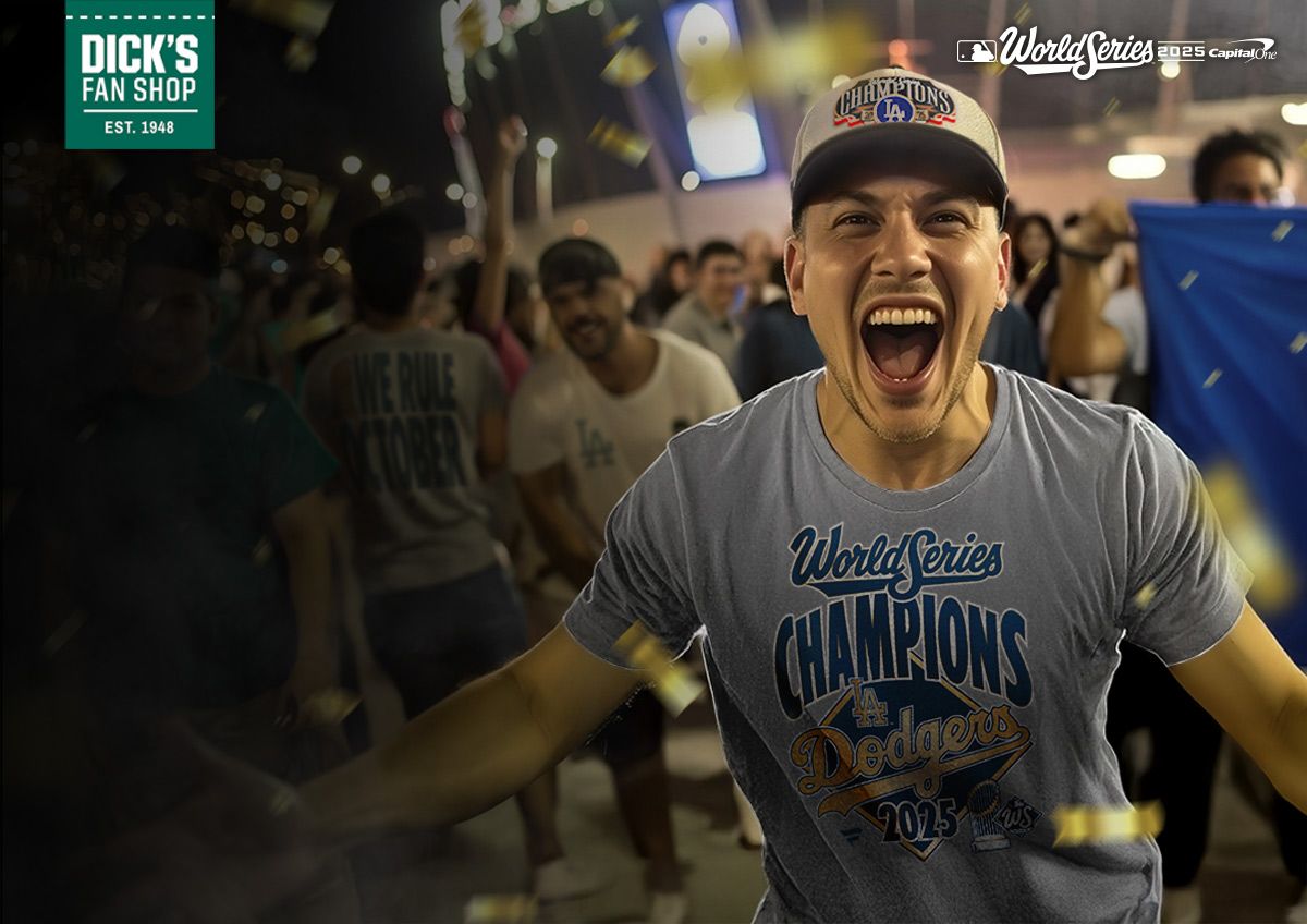 Image shows official championship team gear.