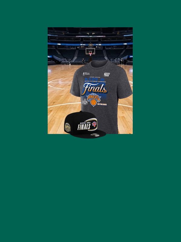 Image shows official championship team gear.