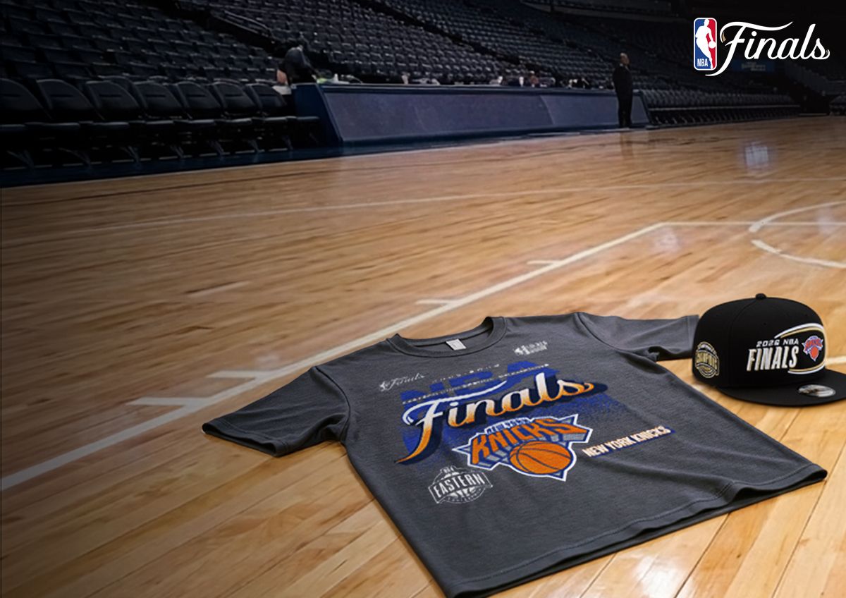 Image shows official championship team gear.