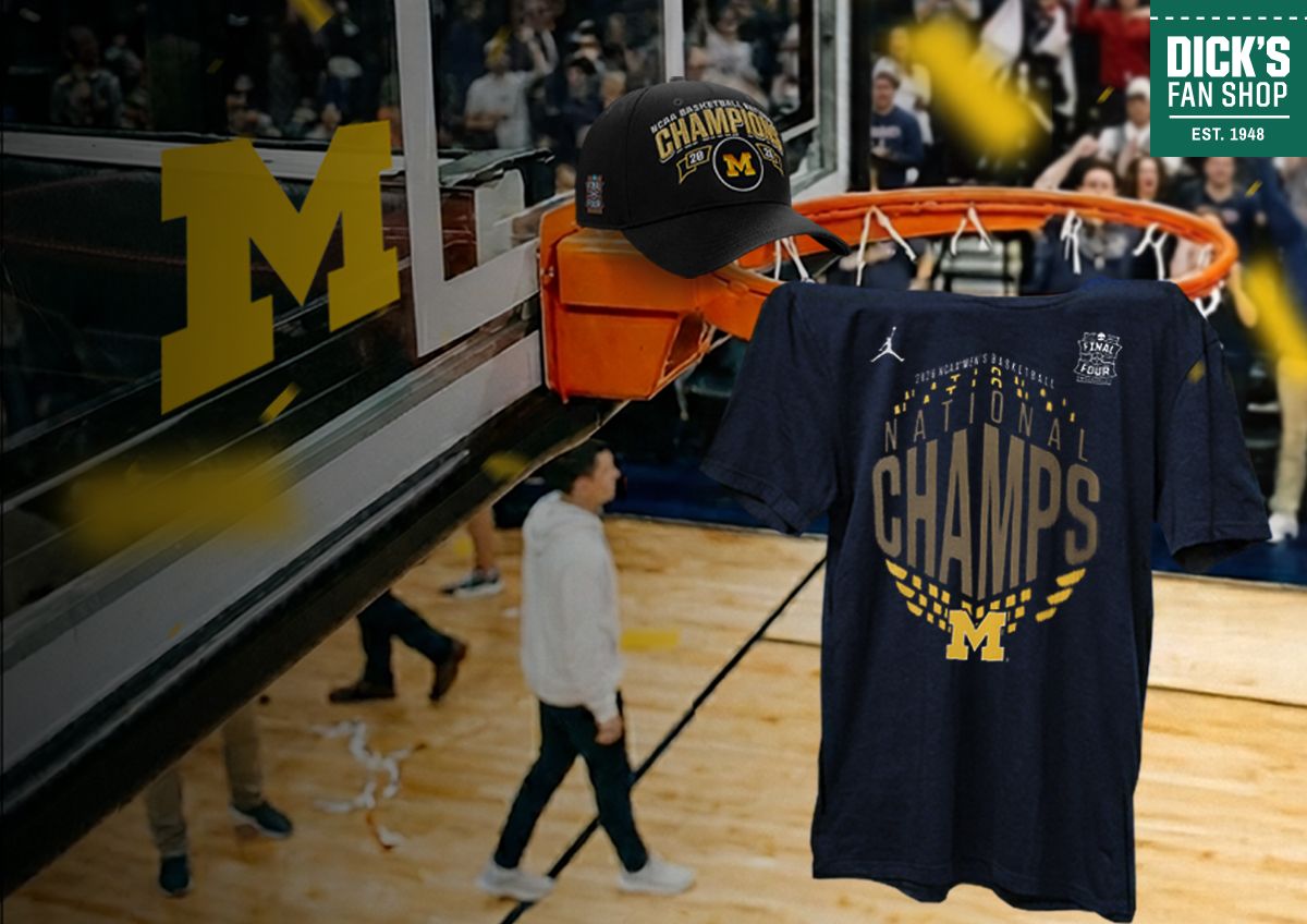 Image shows official championship team gear.