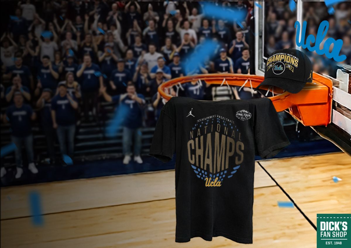 Image shows official championship team gear.