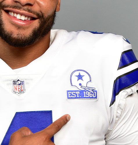 cowboys 60th anniversary jersey