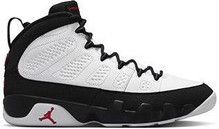 Air Jordan 9 Retro OG 'White and Black'