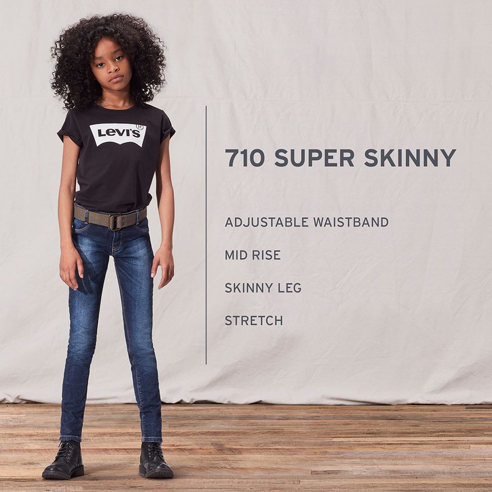 Levi S Girls 710 Super Skinny Jeans Dick S Sporting Goods