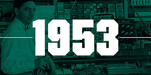 An images featuring the numbers 1953
