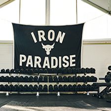 iron paradise flag for sale