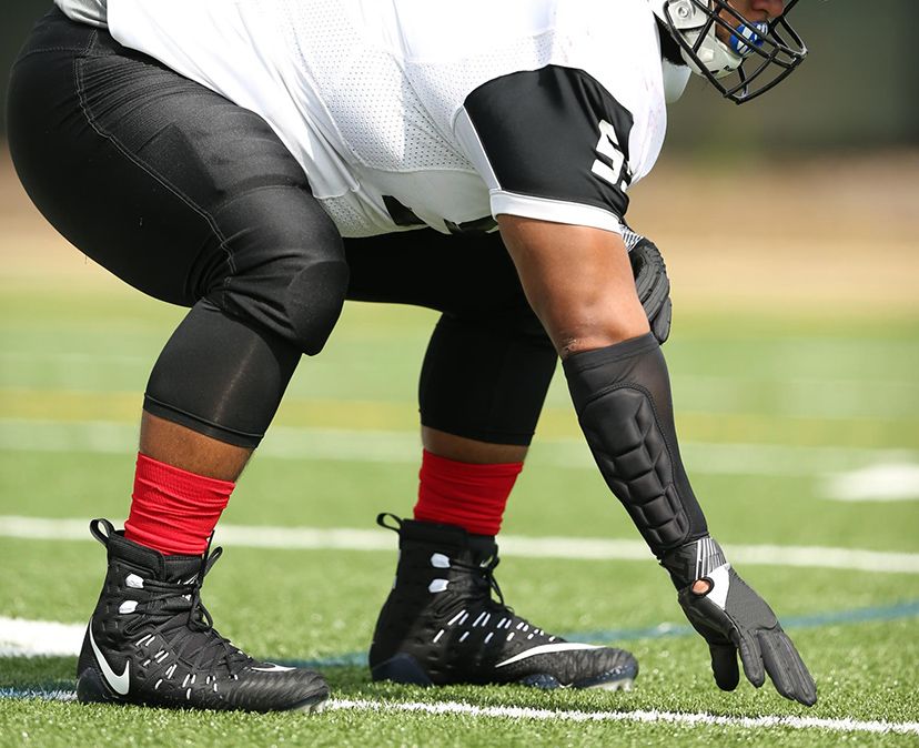 Nfl lineman shop gloves football